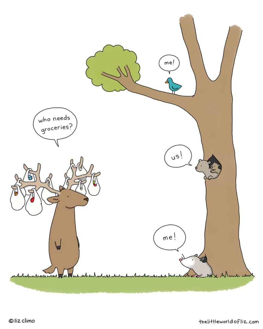 The Simpsons Illustrator Draws Comics Of Animals That Are So Adorable That All We Can Say Is “Awww”