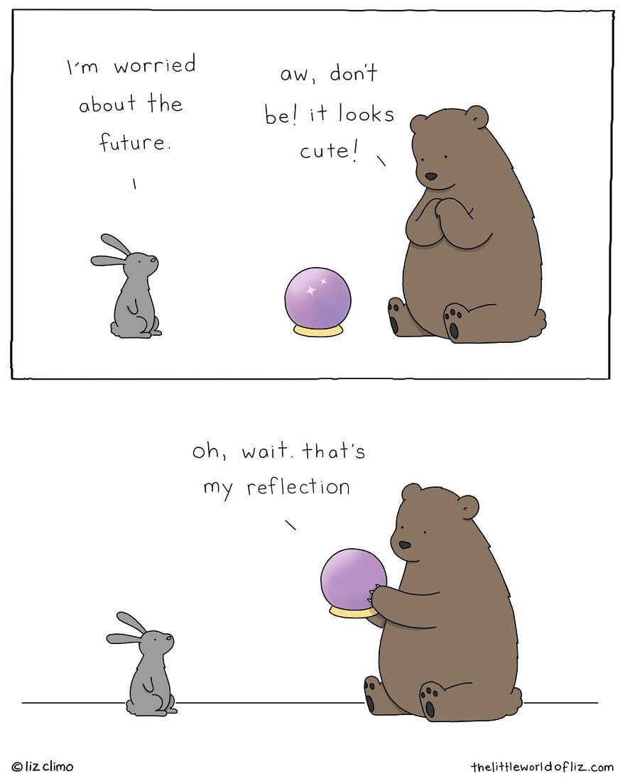 The Simpsons Illustrator Draws Comics Of Animals That Are So Adorable That All We Can Say Is “Awww”