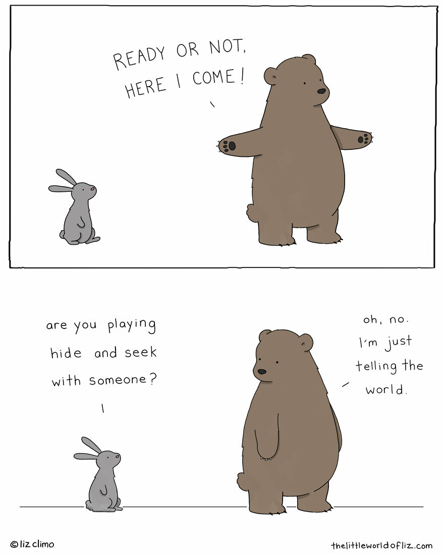 The Simpsons Illustrator Draws Comics Of Animals That Are So Adorable That All We Can Say Is “Awww”