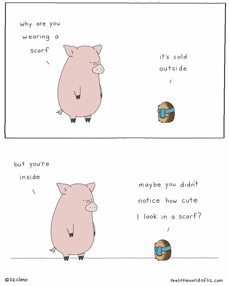 The Simpsons Illustrator Draws Comics Of Animals That Are So Adorable That All We Can Say Is “Awww”