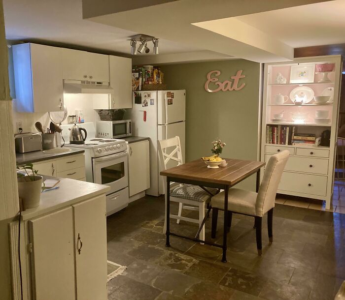 My Cozy Basement Apartment Kitchen