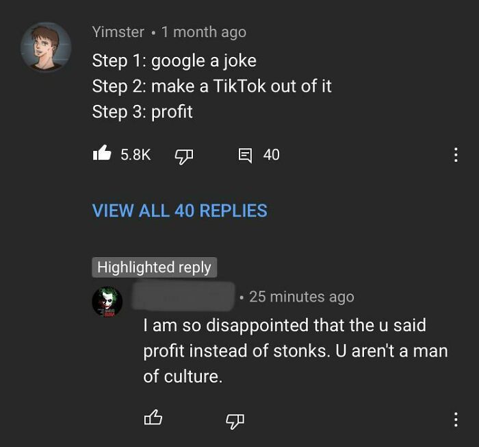 U Aren’t A Man Of Culture