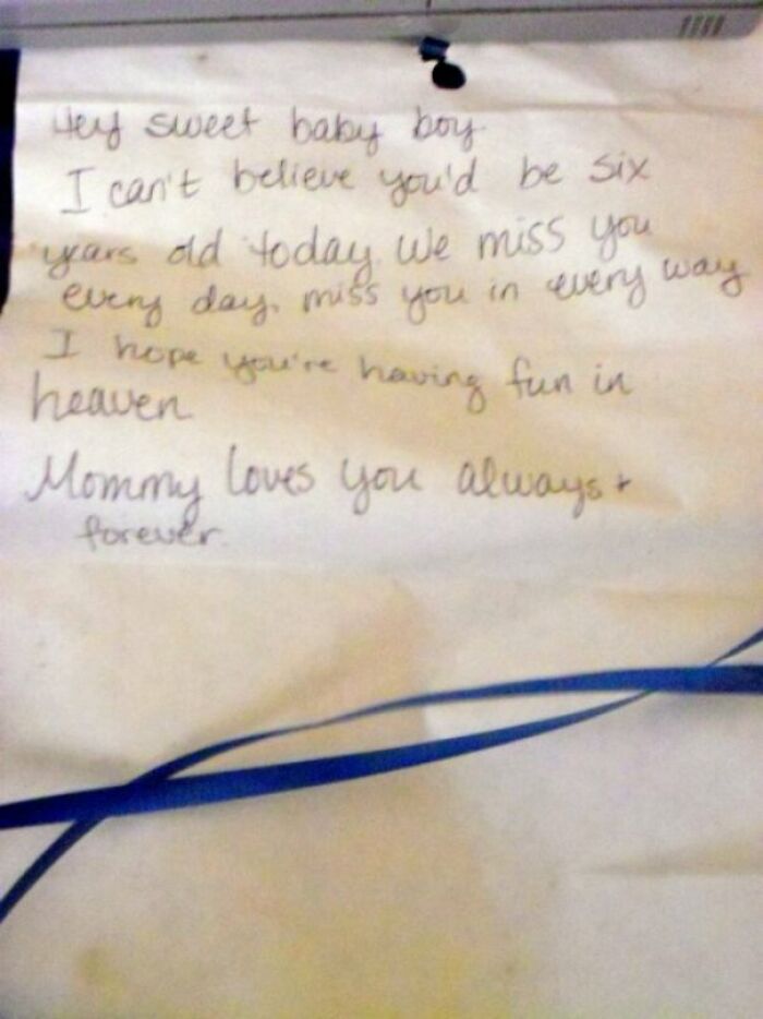 Found Attached To A Popped Balloon In My Front Yard A Few Years Ago