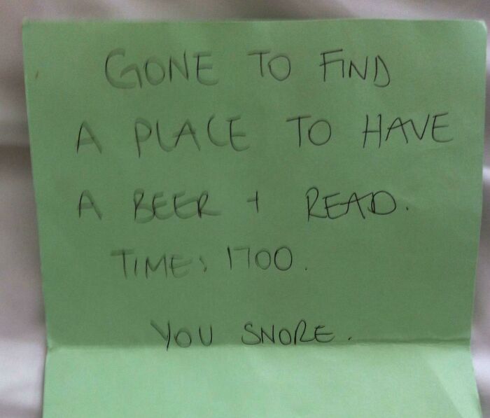 Found This Stuck To A Minibar Menu In A Cheap Hotel On Khao San Road In Thailand A Few Years Ago. I Like To Think They Had Just Met And Spent Their First Night Together, And It Didn't Go Well