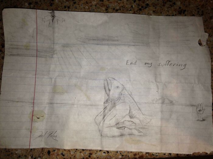 A Drawing I Found In My Textbook Last Year