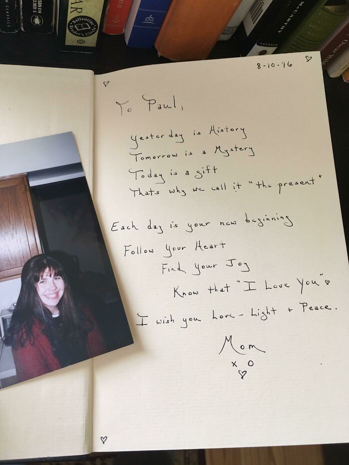 Inside A Copy Of Khalil Gibran’s The Prophet I Just Bought From A Thrift Store