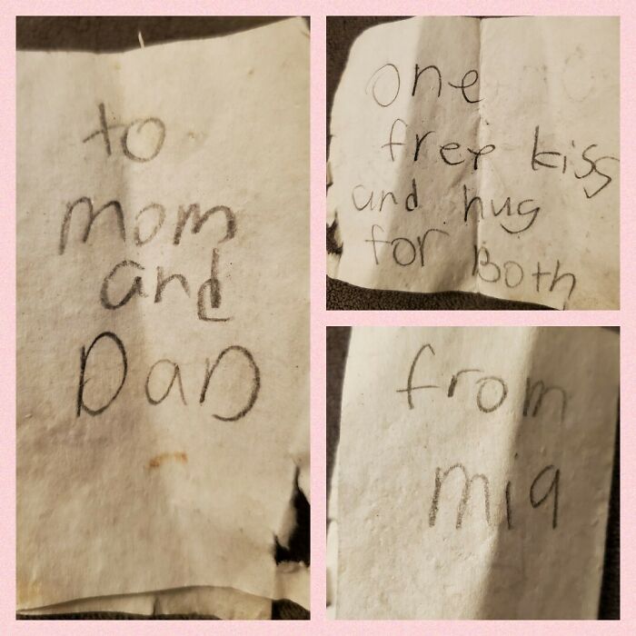 Found This Note On A Walk Today