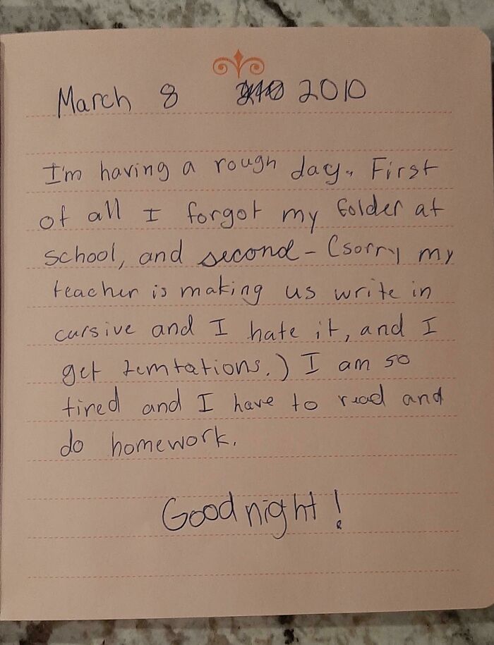 Found A Diary In My Town Dumpster!