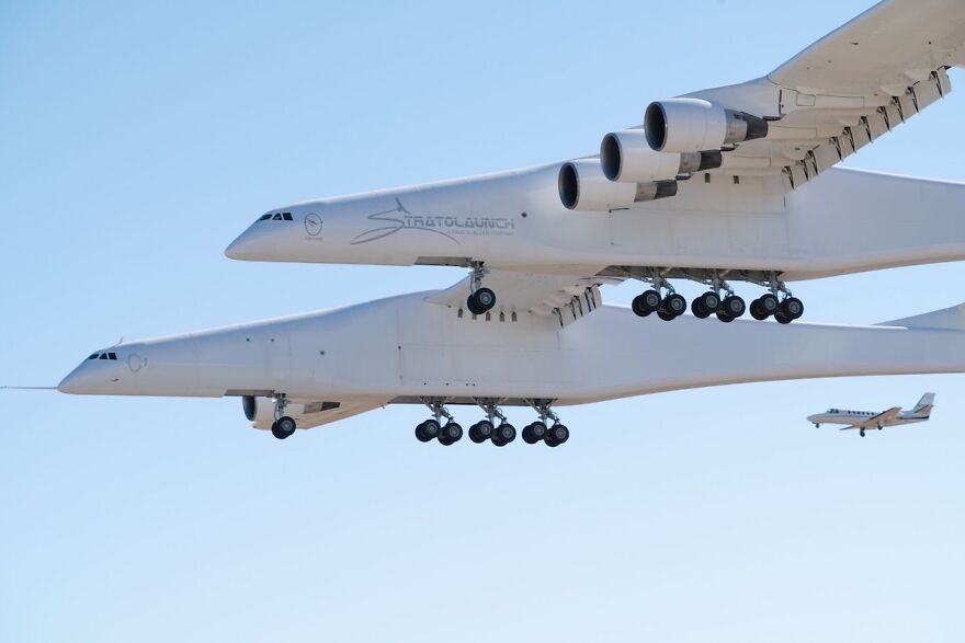 The Worlds Biggest Plane, Is Actually A Hypersonic Launch System