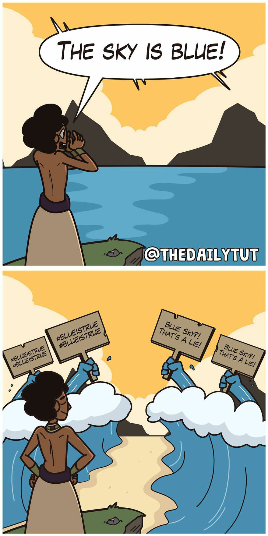 Comics Artist Creates Humorous Comics About Egypt (137 Pics)