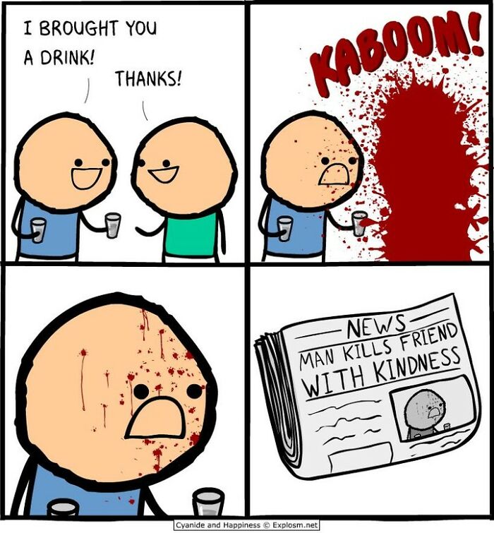 125 Hilariously Dark Comics By Cyanide & Happiness