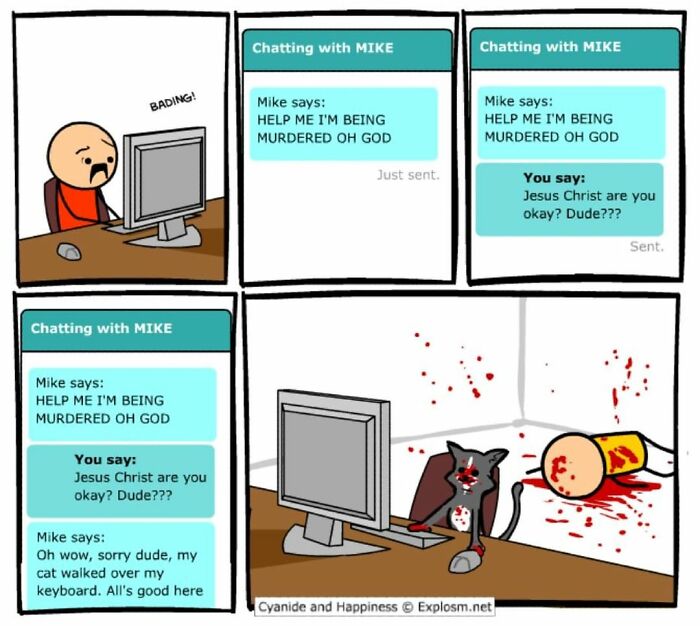 125 Hilariously Dark Comics By Cyanide & Happiness