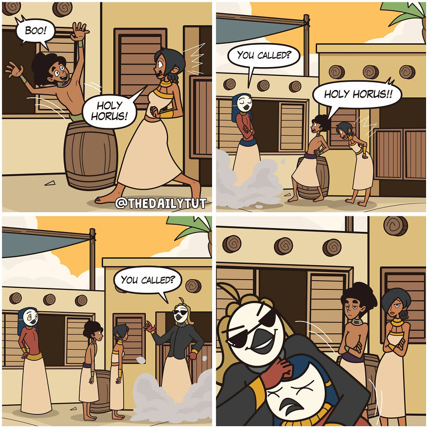 Comics Artist Creates Humorous Comics About Egypt (137 Pics)