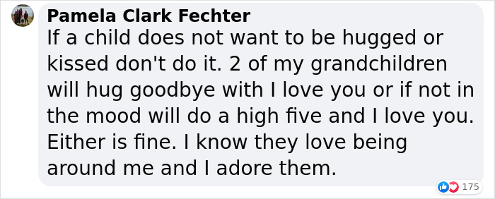 Mom Explains Why Grandparents Can't Hug Her 2-Year-Old Whenever They Want And Have To Ask For Consent Mom Explains Why Grandparents Can't Hug Her 2-Year-Old Whenever They Want And Have To Ask For Consent