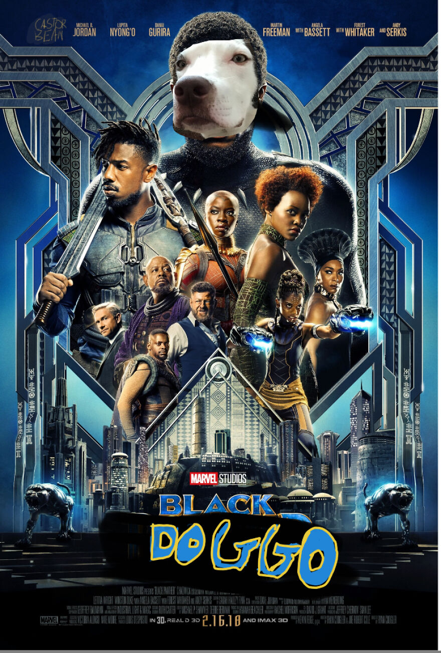 I Spent 30 Minutes Of My Life Creating Movie Posters With My Dog