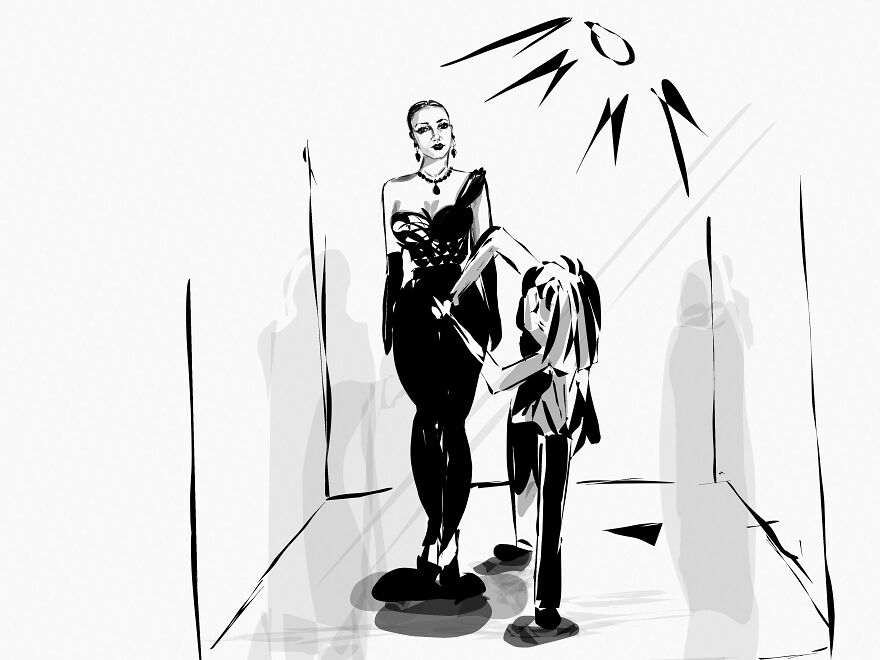 I Draw With A Filler Pen...