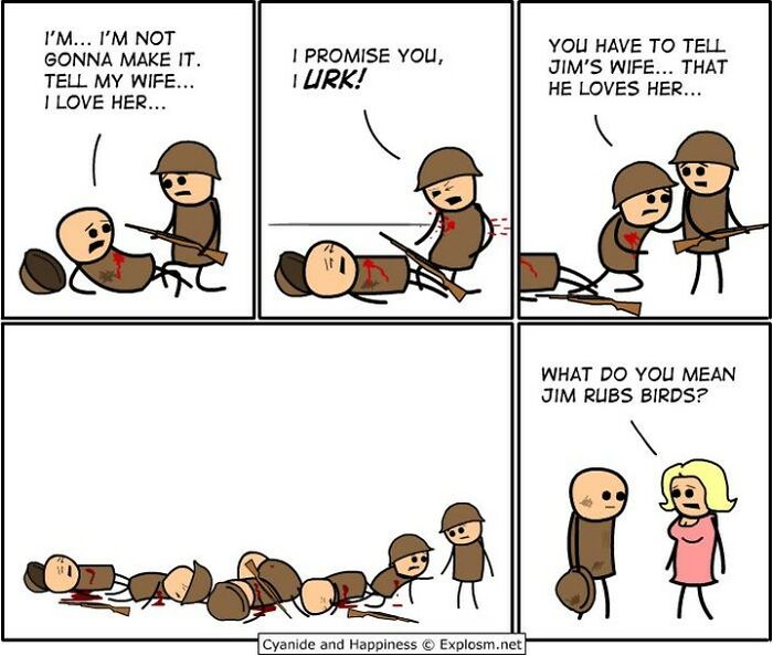 125 Hilariously Dark Comics By Cyanide & Happiness