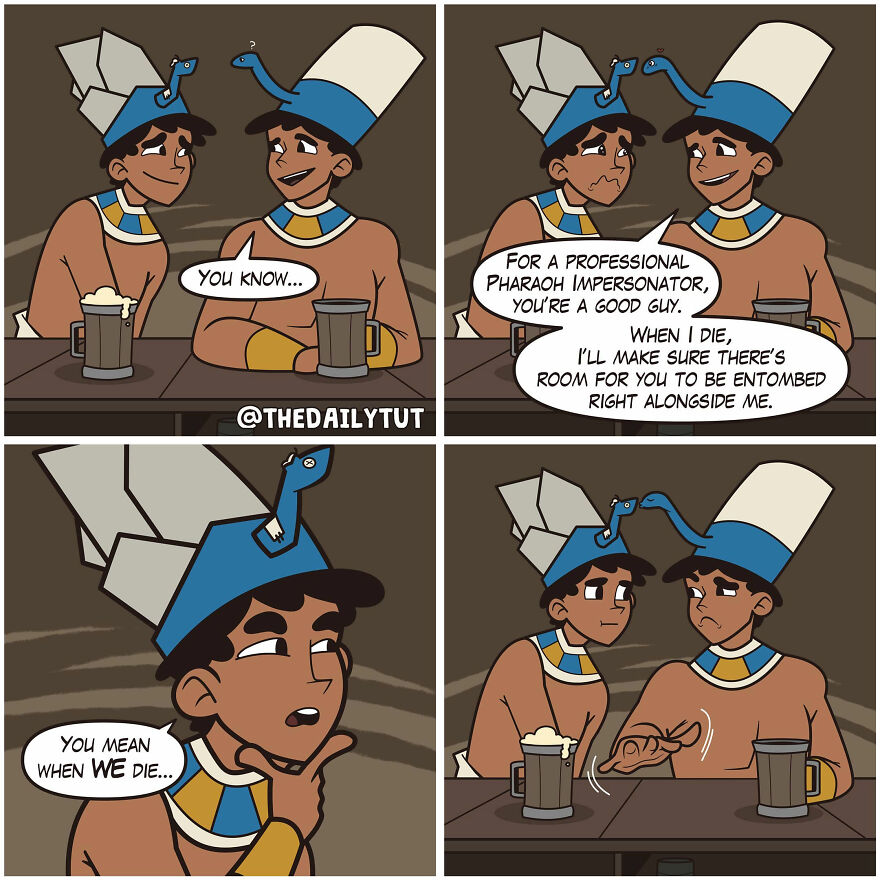 Comics Artist Creates Humorous Comics About Egypt (137 Pics)