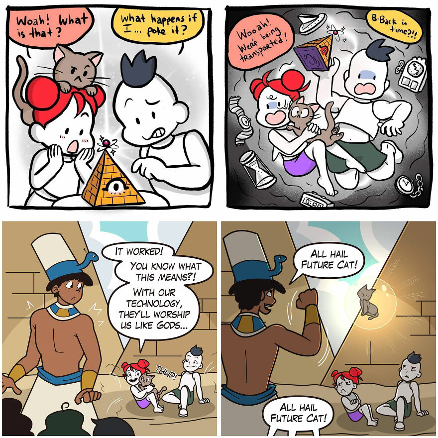 Comics Artist Creates Humorous Comics About Egypt (137 Pics)