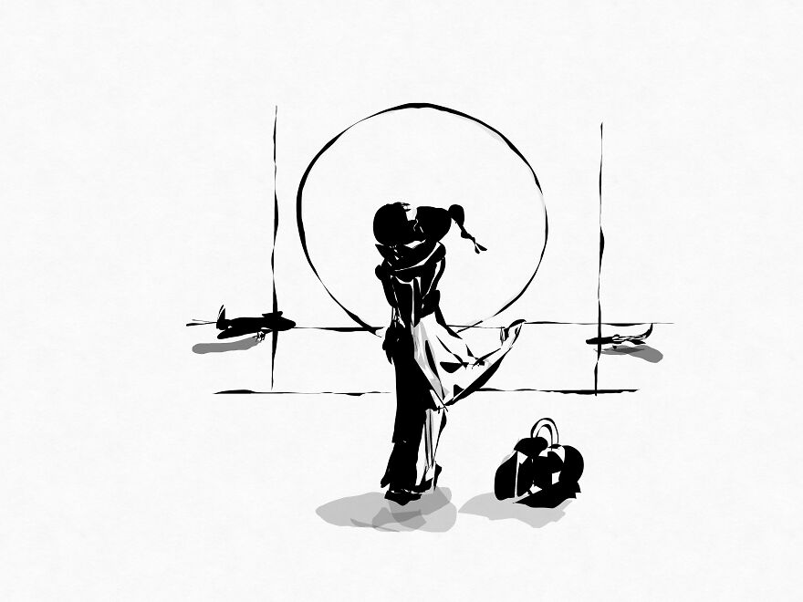 I Draw With A Filler Pen...