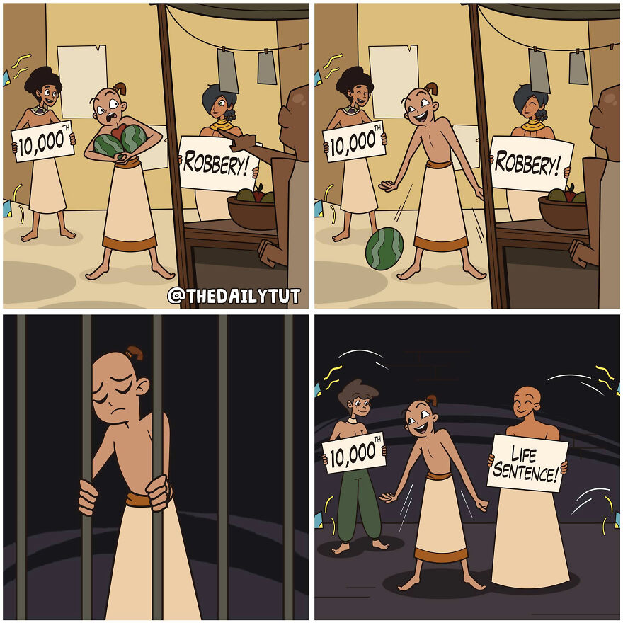 Comics Artist Creates Humorous Comics About Egypt (137 Pics)