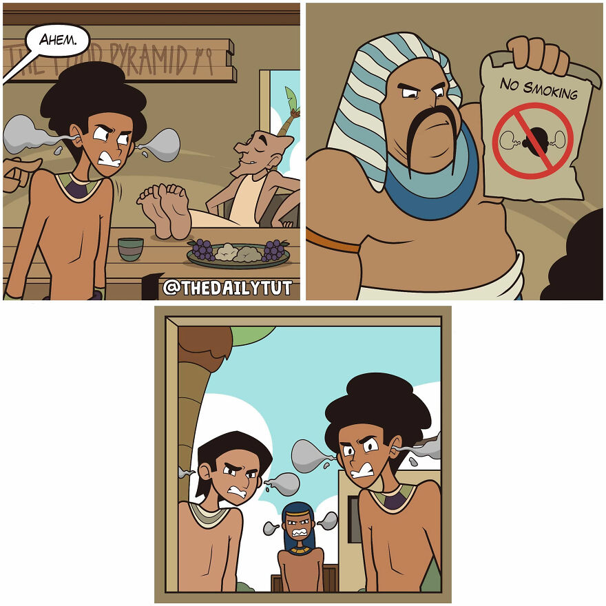 Comics Artist Creates Humorous Comics About Egypt (137 Pics)