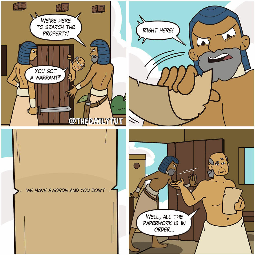 Comics Artist Creates Humorous Comics About Egypt (137 Pics)
