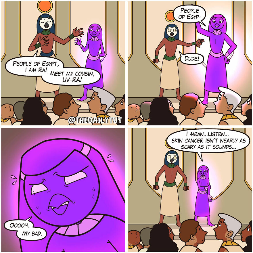 Comics Artist Creates Humorous Comics About Egypt (137 Pics)