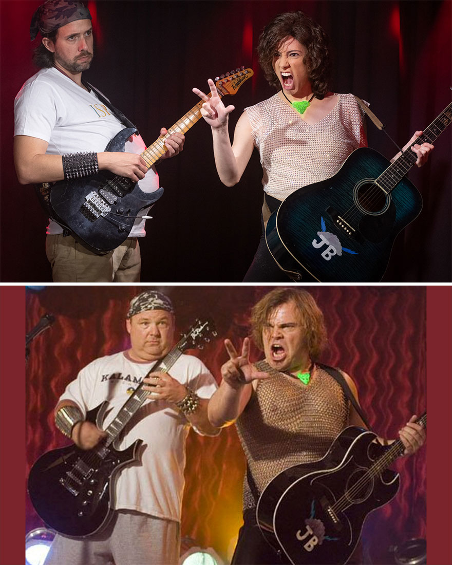 I Had A Jack-Black-Themed Maternity Shoot