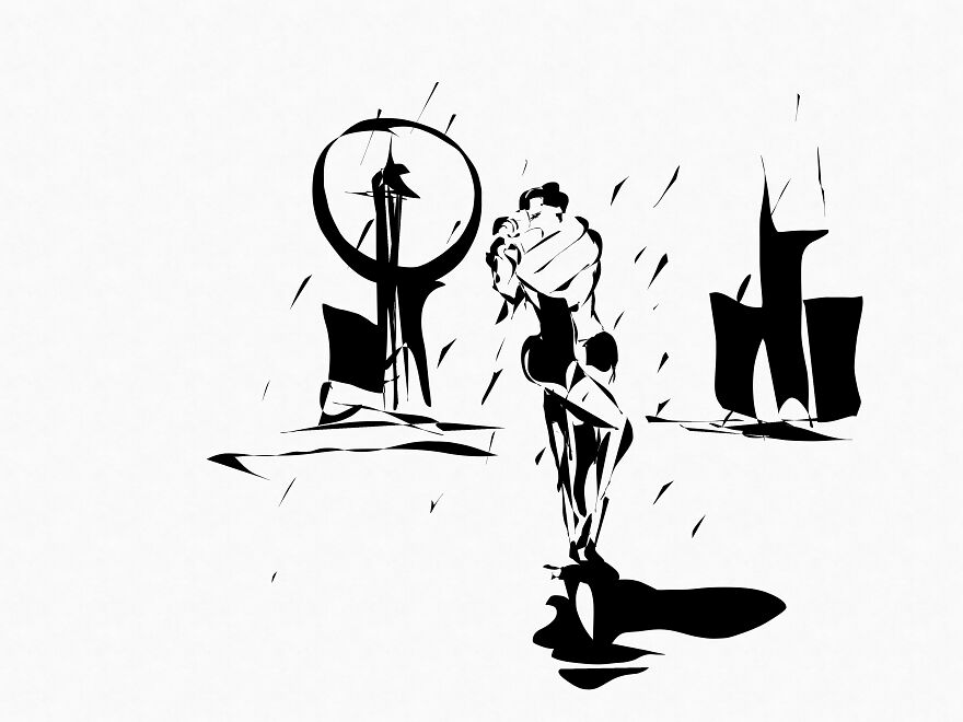 I Draw With A Filler Pen...