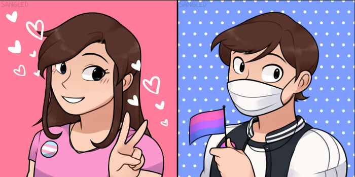 (I Didn’t Draw These) Who I Want To Be vs. Me Currently