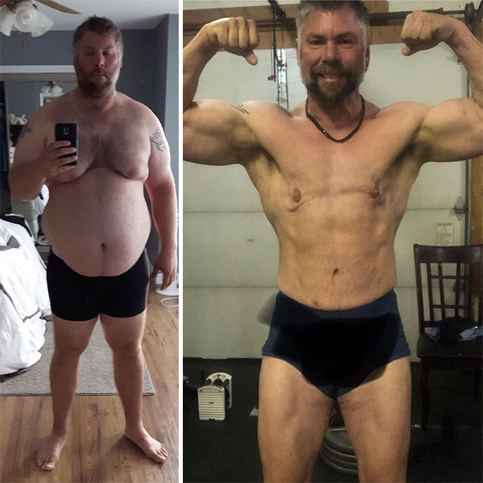 Guy Loses Half Of His Body Weight After Surviving A Near-Fatal Heart Attack And Looks Unrecognizable Guy Loses Half Of His Body Weight After Surviving A Near-Fatal Heart Attack And Looks Unrecognizable