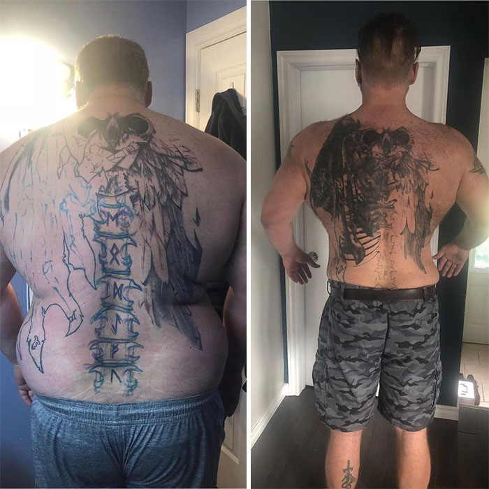 Guy Loses Half Of His Body Weight After Surviving A Near-Fatal Heart Attack And Looks Unrecognizable Guy Loses Half Of His Body Weight After Surviving A Near-Fatal Heart Attack And Looks Unrecognizable