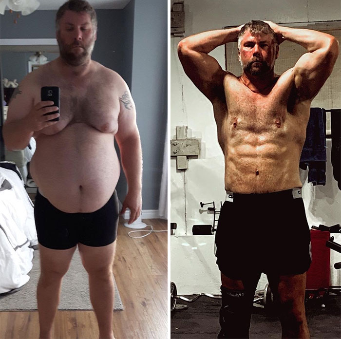 Guy Loses Half Of His Body Weight After Surviving A Near-Fatal Heart Attack And Looks Unrecognizable Guy Loses Half Of His Body Weight After Surviving A Near-Fatal Heart Attack And Looks Unrecognizable