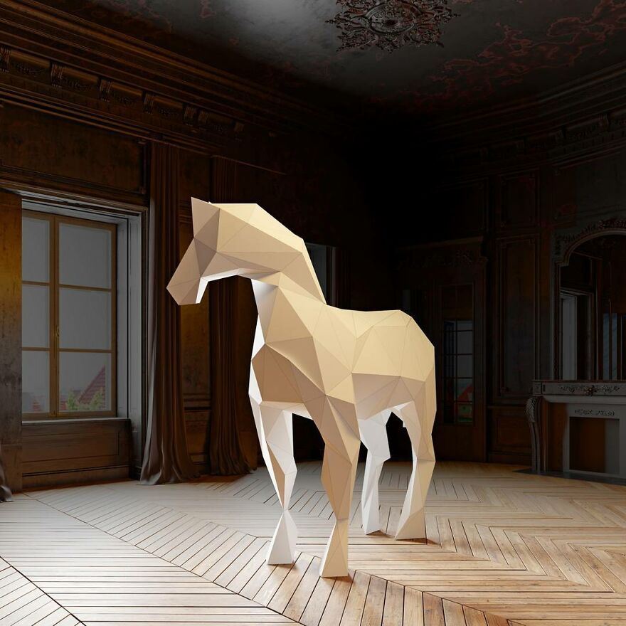 An Interior And Game Designer Transforms Popular Home Design Into Surrealist Art (32 Pics)