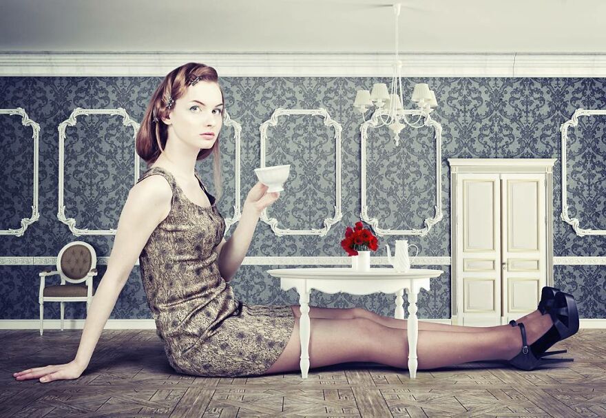 An Interior And Game Designer Transforms Popular Home Design Into Surrealist Art (32 Pics)