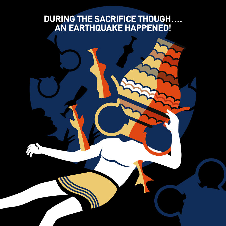 I Designed A Story About Human Sacrifices In Minoan Crete