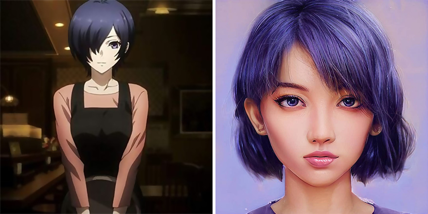 Touka Kirishima From Tokyo Ghoul
