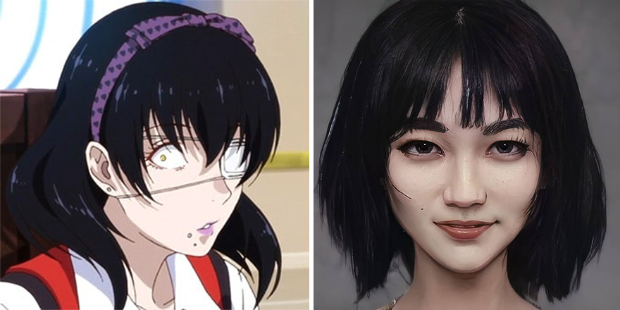 Midari Ikishima From Kakegurui