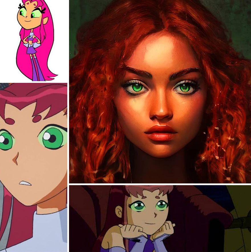 Starfire From Titans