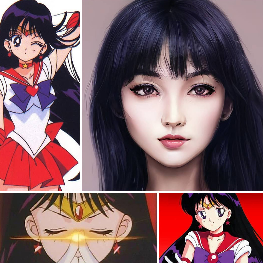 Mars From Sailor Moon