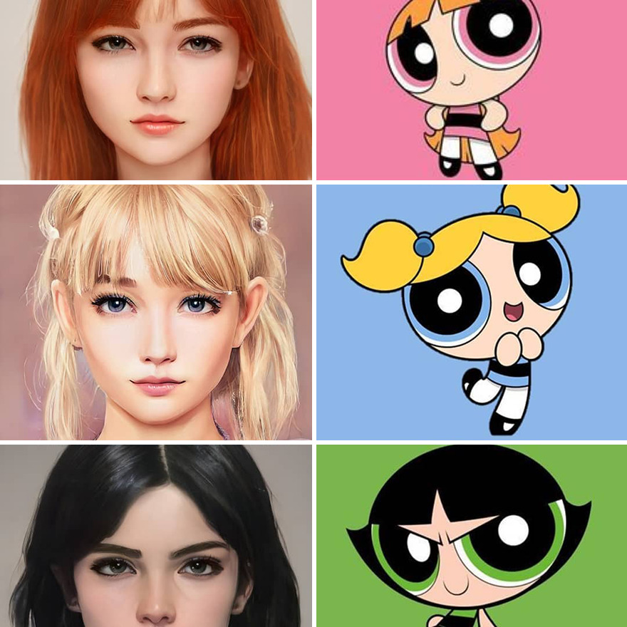 The Powerpuff Girls
