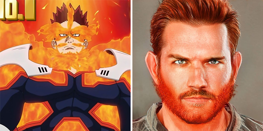 Endeavor From My Hero Academia