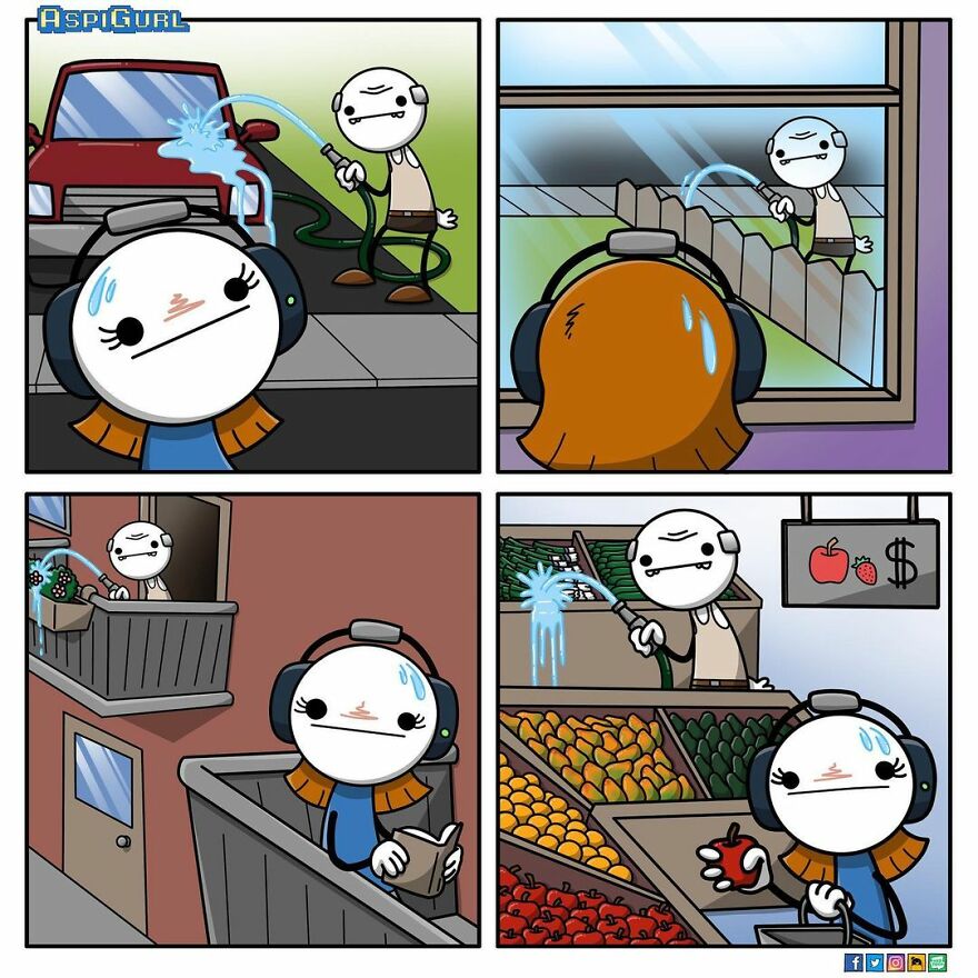 Artist Makes You See The World As A Child With Autism In His Comics