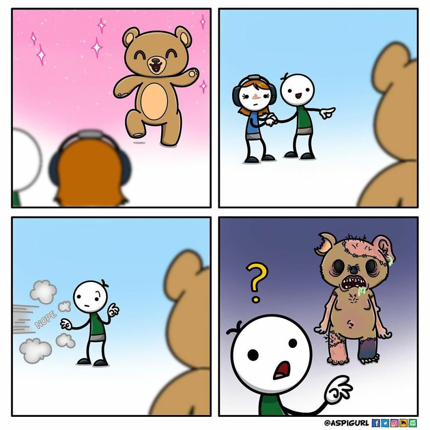 Artist Makes You See The World As A Child With Autism In His Comics