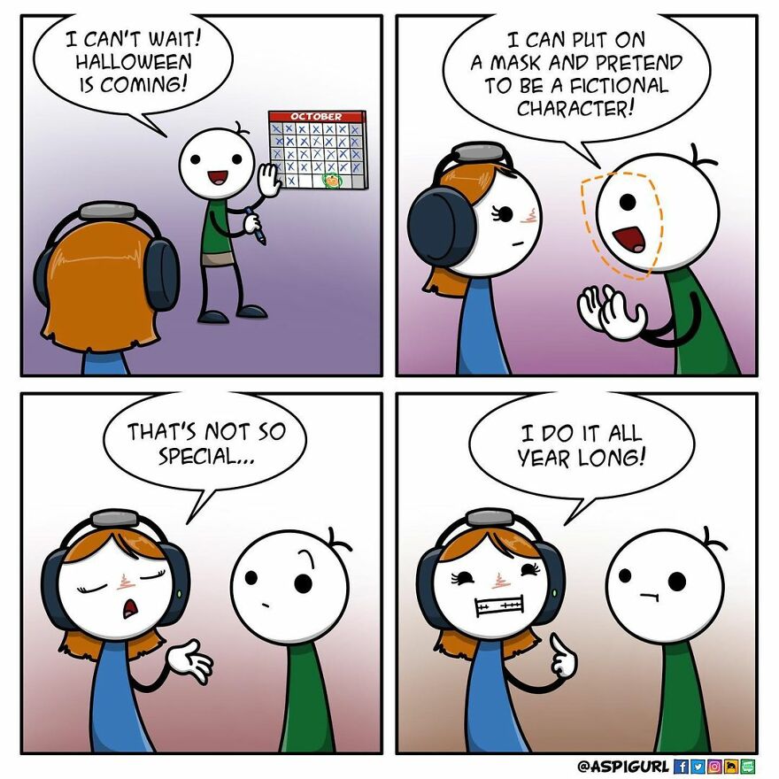 Artist Makes You See The World As A Child With Autism In His Comics