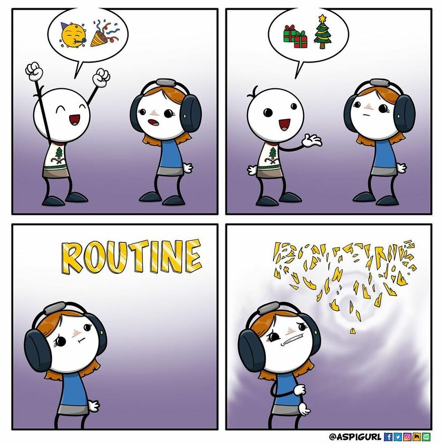 Artist Makes You See The World As A Child With Autism In His Comics