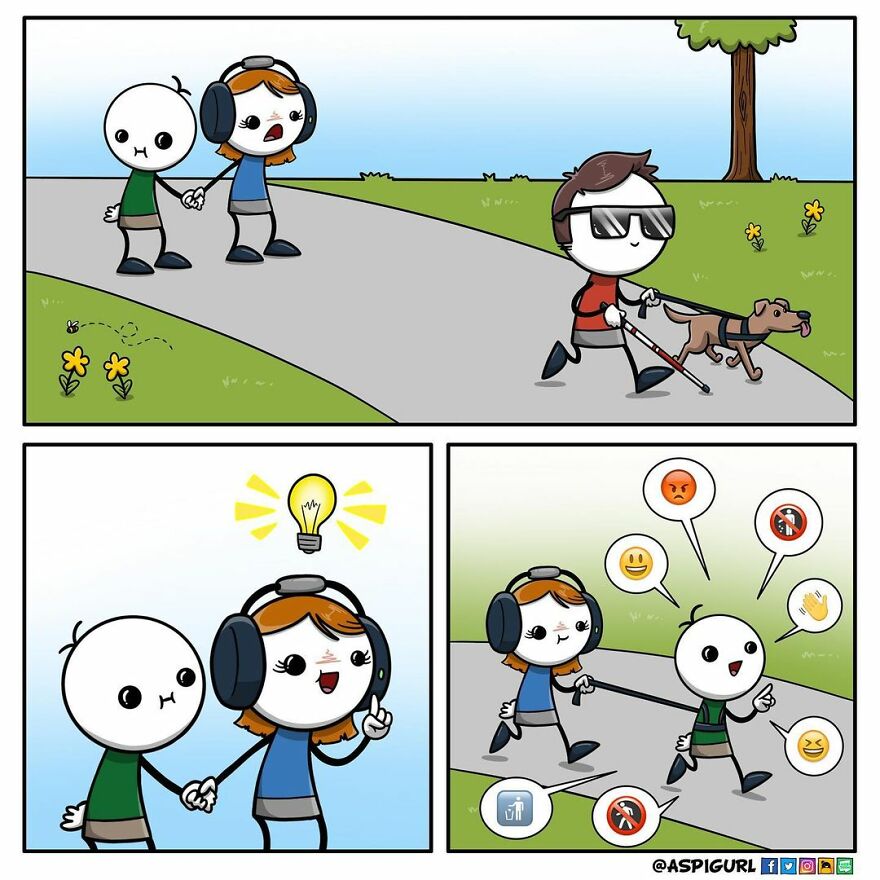 Artist Makes You See The World As A Child With Autism In His Comics