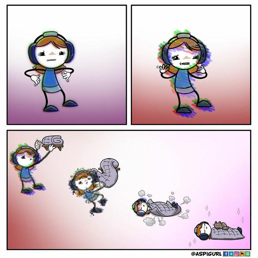 Artist Makes You See The World As A Child With Autism In His Comics