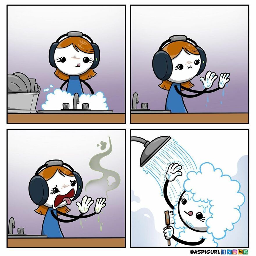 Artist Makes You See The World As A Child With Autism In His Comics